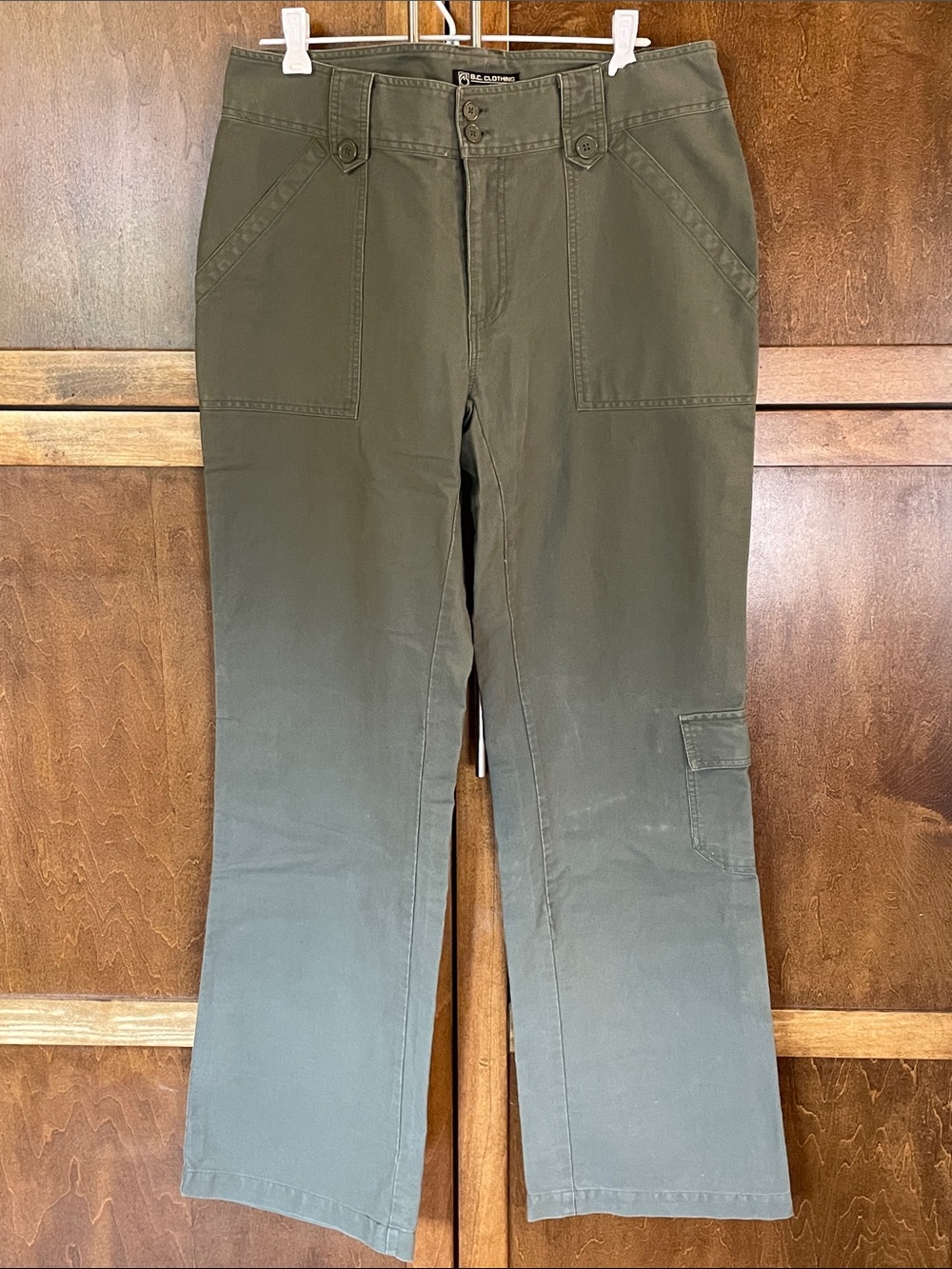 Women’s BC Clothing Green Cargo Pants